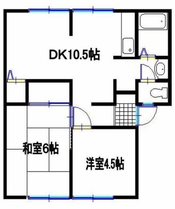 エクセル山崎の間取り