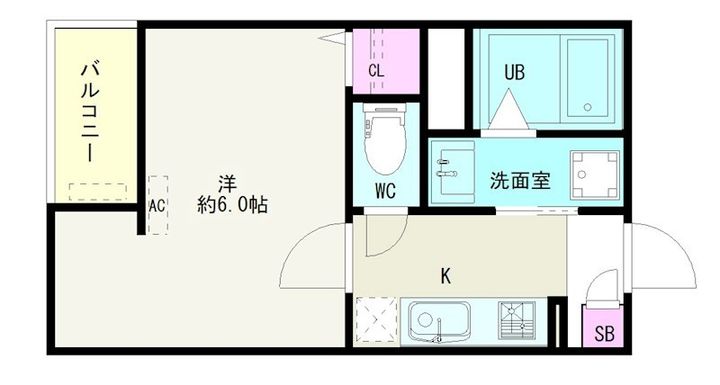 Jack kofukasaku Iの間取り
