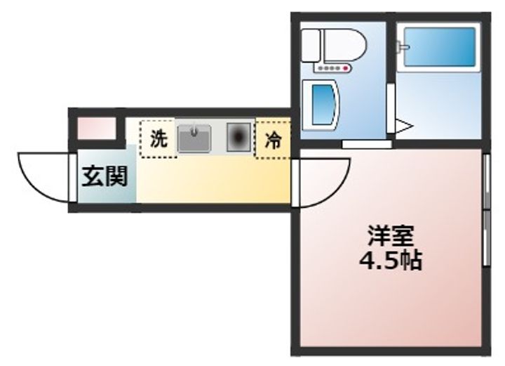 Glanz王子神谷の間取り