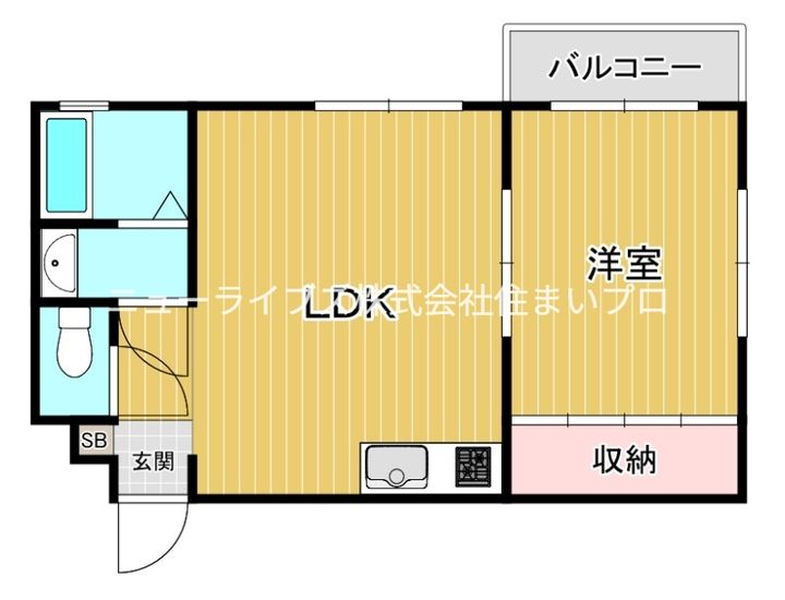 プルミエール千山の間取り
