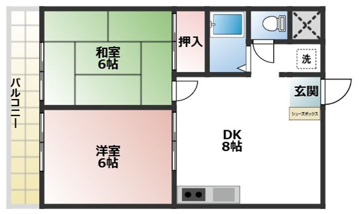 第2石井ビルの間取り