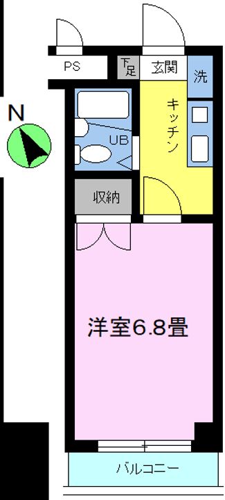 スタシオ-ネ玉川の間取り