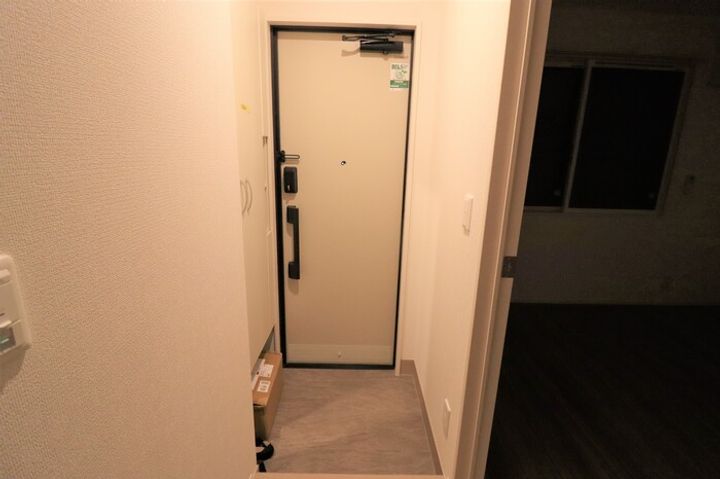 エコンフォート前橋駒形 A棟の玄関