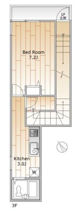 中目黒4丁目戸建の間取り