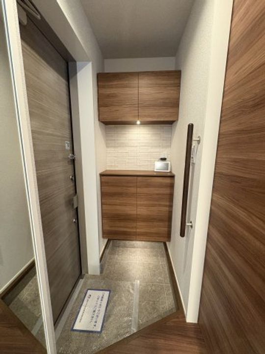 アリビオ目黒本町の玄関