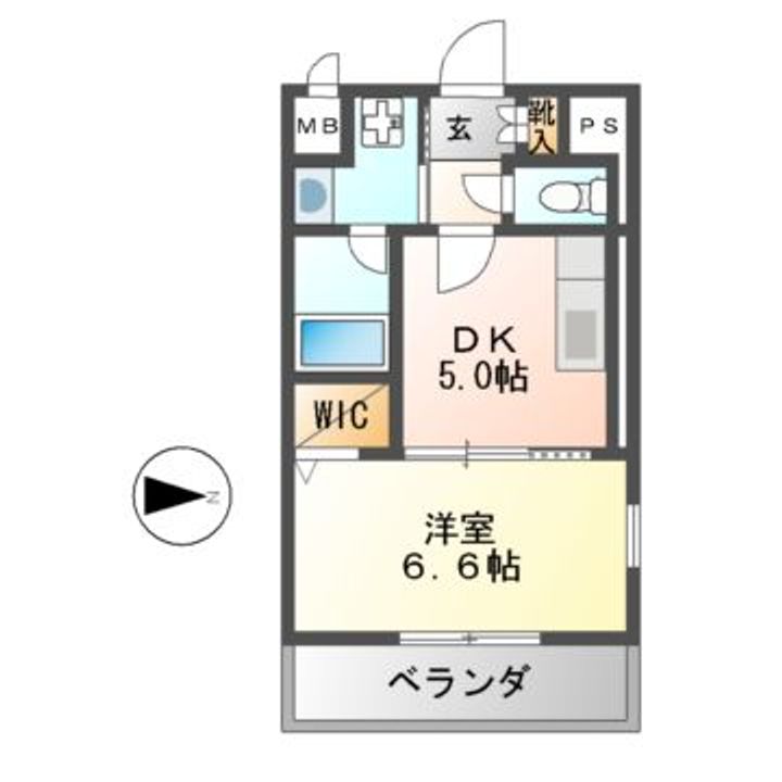 カーサ・コルの間取り