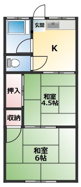 第二日の出荘の間取り