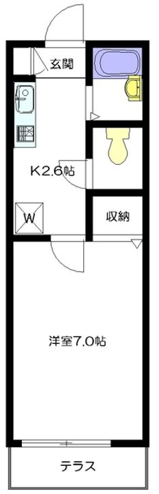 K’s Houseの間取り