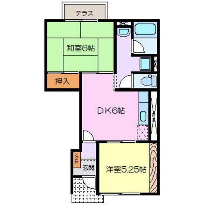 ラ・メゾンドファミーユの間取り