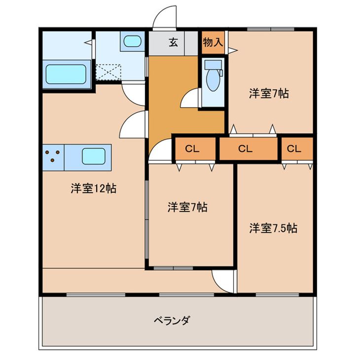 GRANDカメリアの間取り