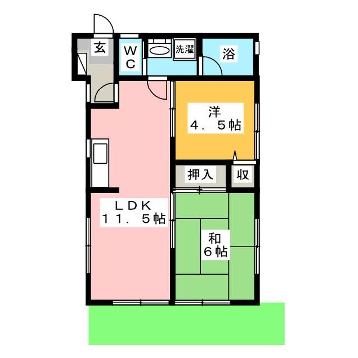 ドエル三鷹の間取り