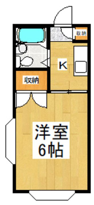 ベルメゾンの間取り