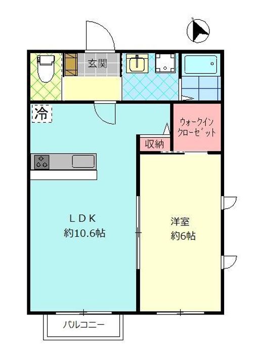 Eフィールドの間取り