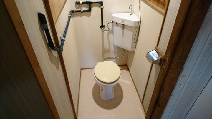 指方アパートの内装