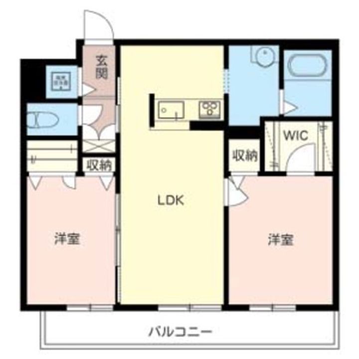 シャーメゾン恋の窪の間取り