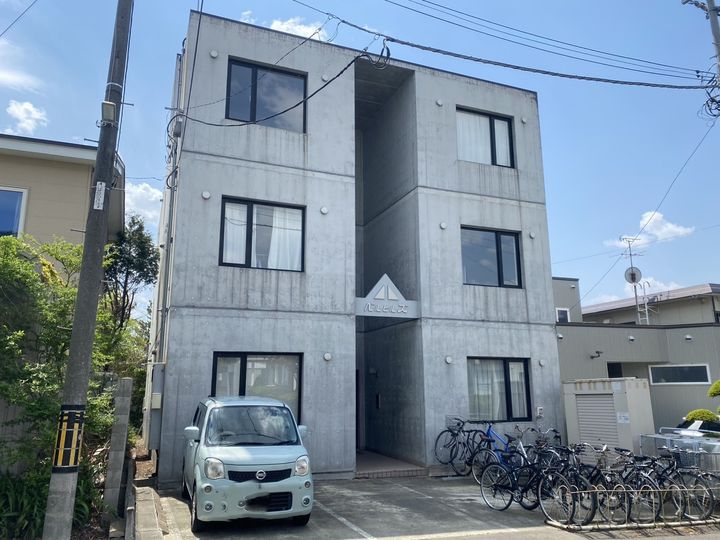 北海道江別市文京台(マンション)の賃貸物件の外観