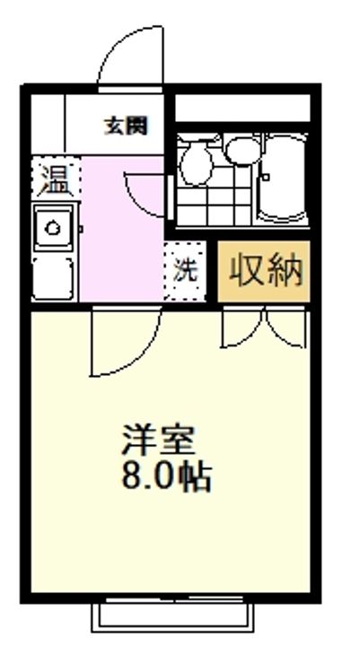 エスポワール愛幸の間取り