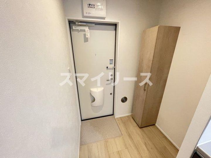 千葉県流山市向小金4(アパート)の賃貸物件の玄関