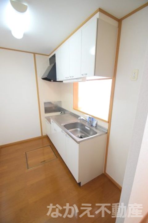 徳島県阿南市津乃峰町長浜(アパート)の賃貸物件のキッチン