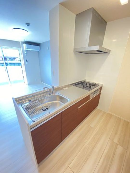 千葉県東金市台方(アパート)の賃貸物件のキッチン