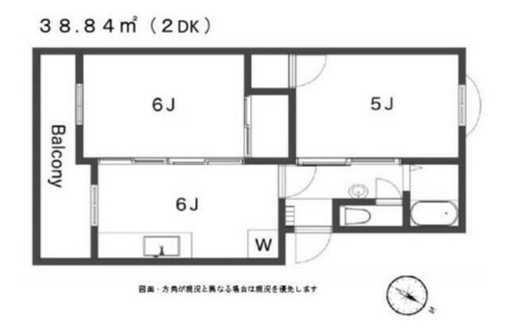 塚越パークハイツの間取り