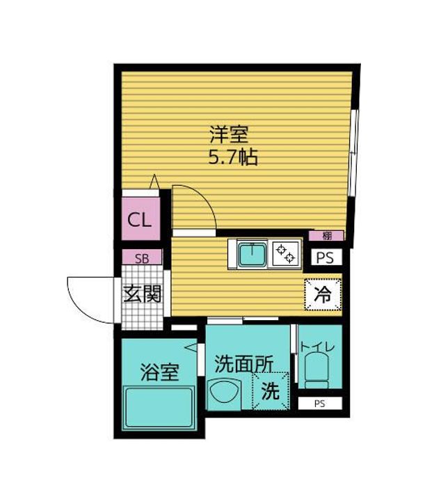 東京都豊島区西巣鴨4(マンション)の賃貸物件の間取り