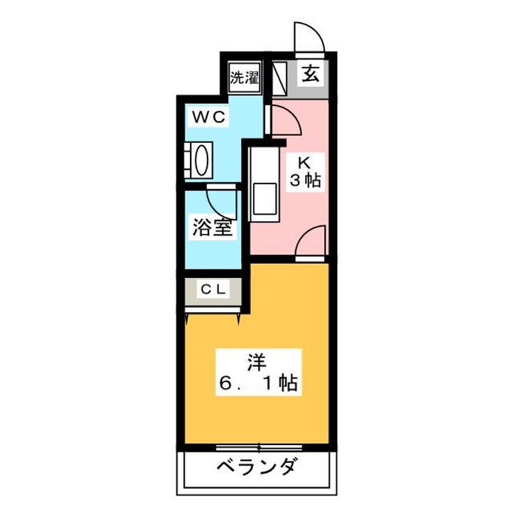 S・FLAT IIの間取り