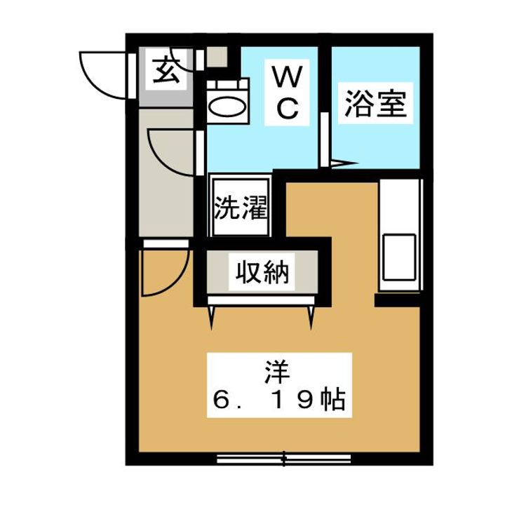 ゼスティ森下の間取り