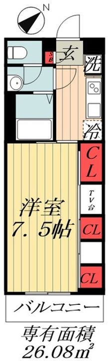 リブリ・エル・エーの間取り