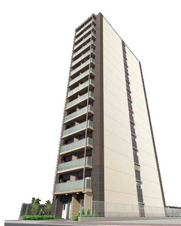 大阪府大阪市浪速区日本橋4(マンション)の賃貸物件の外観