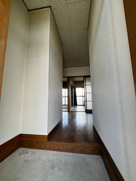 コーポよめざかの玄関