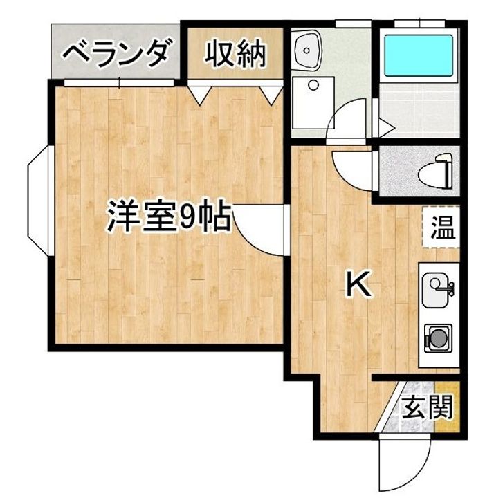 新潟県長岡市堺町(アパート)の賃貸物件の間取り