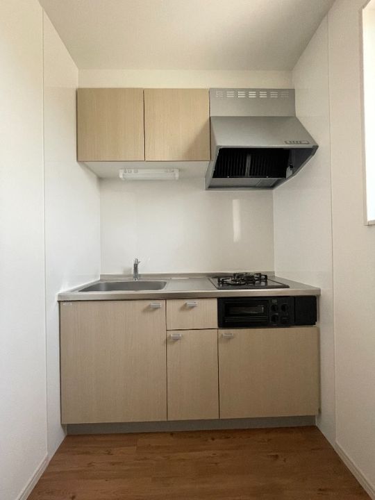 岡山県総社市駅南2(アパート)の賃貸物件のキッチン