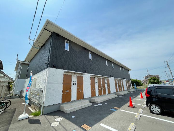 岡山県総社市駅南2(アパート)の賃貸物件の外観