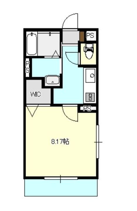 シャン・ド・フルールの間取り