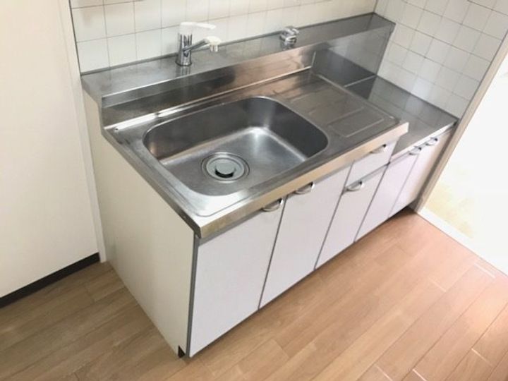 大阪府大阪市平野区平野本町1(アパート)の賃貸物件のキッチン