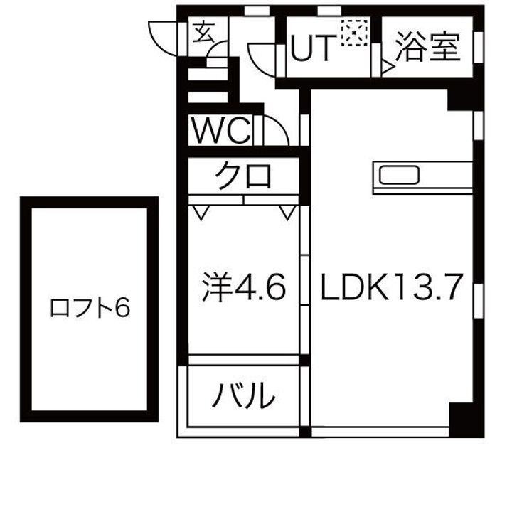 QULIO BLUEの間取り