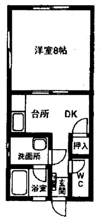 ベストハイツ大栄の間取り