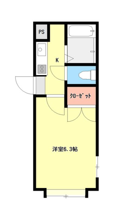 ロード上大川前の間取り