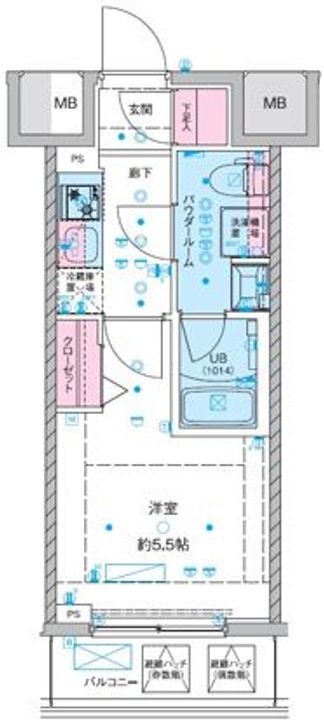 GENOVIA西川口IIIの間取り