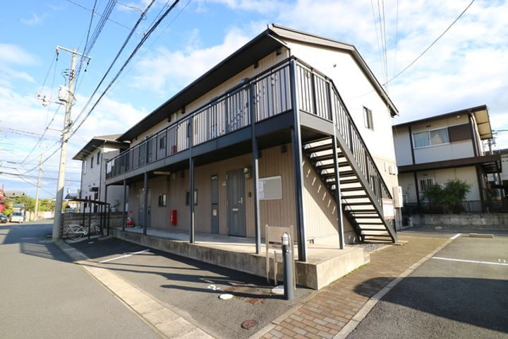岡山県倉敷市粒浦(アパート)の賃貸物件の外観