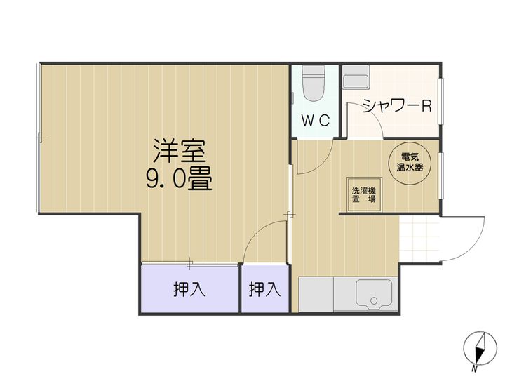 松谷ビルの間取り