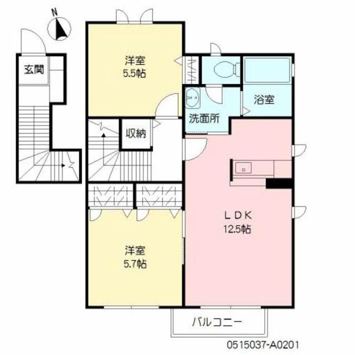 アルバ07の間取り