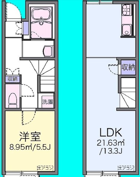 アガリミチの間取り