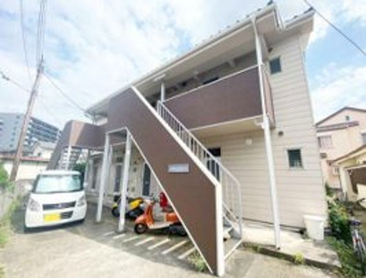 神奈川県茅ヶ崎市浜竹2(アパート)の賃貸物件の外観