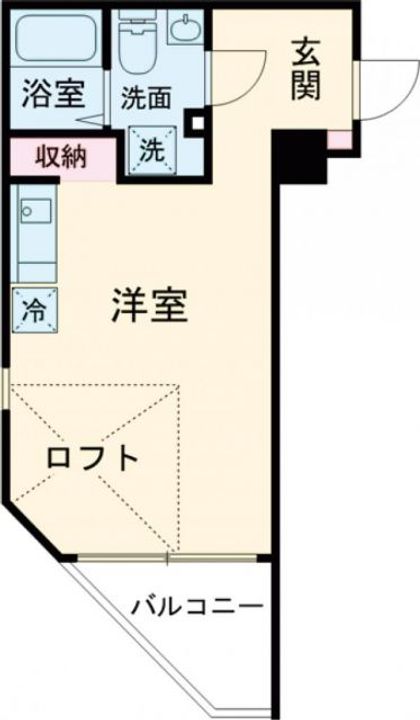 レイオーバー金町の間取り