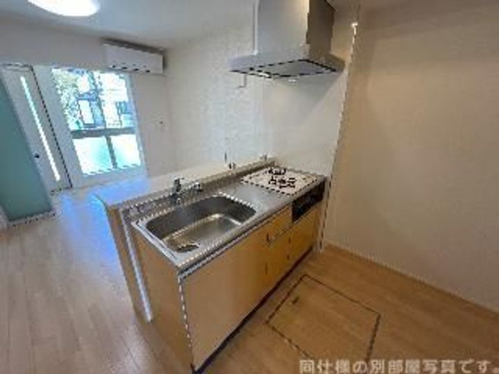 栃木県宇都宮市東戸祭1(アパート)の賃貸物件のキッチン
