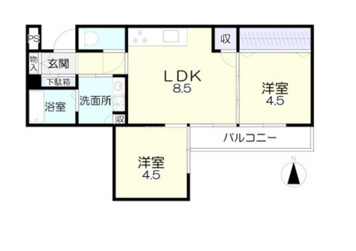 デューク兵団の間取り