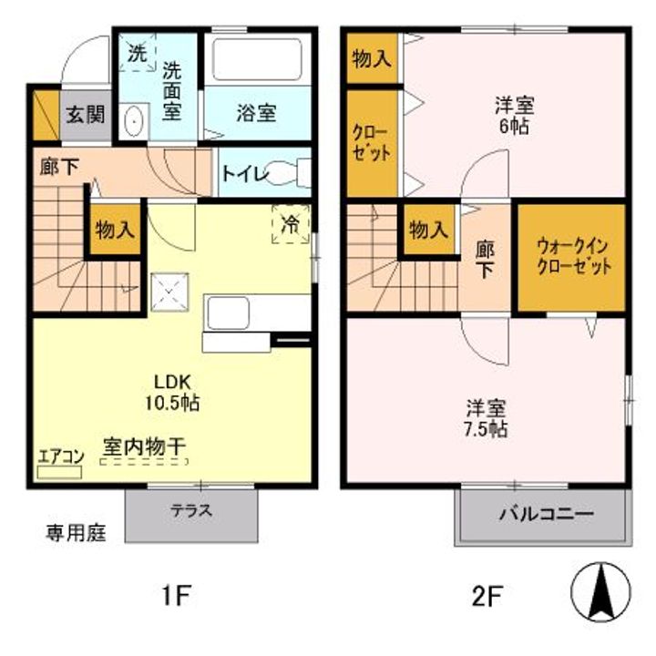 栃木県宇都宮市江曽島町(一戸建)の賃貸物件の間取り