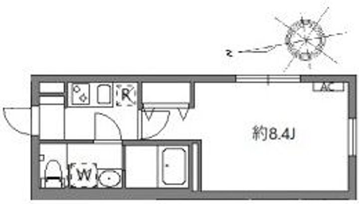 グランピア中野坂上の間取り
